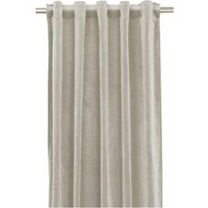 Sammetsgardin beige Svanefors Gardin Elise 2-Pack