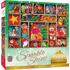 Masterpieces Christmas Ornaments Glitter