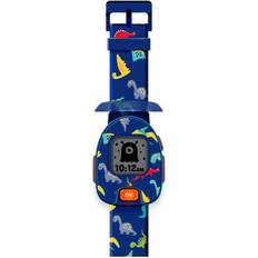 Wearables PlayZoom Kids Learning Fun Games LCD Sport Watch Birthday Gift for KidsDark Blue Dino