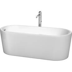 Bathtubs Wyndham Collection Ursula 67 Center Drain Soaking