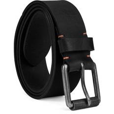 Timberland Men Accessories Timberland Men's 40mm Black Workwear Leather Belt