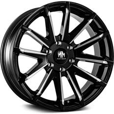 Car Rims Mayhem Crossfire 8109, 22x9.5 Wheel with 6x135 Bolt Pattern Black 8109-22936BM25