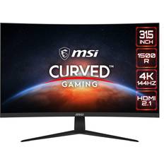 Msi 4k monitor MSI 32" 144 Hz VA UHD Gaming Monitor FreeSync Premium 4K Adaptive Sync 3840 x 2160 4K ADOBE RGB / DCI-P3 / SRGB 90% / 91%