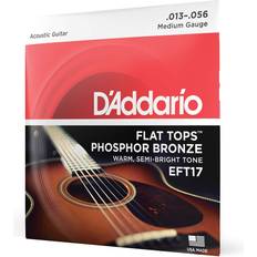 Gitarrsträngar D'Addario EFT17 Gitarrsträngar 0,033 cm