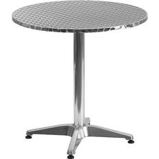 Gray Outdoor Dining Tables Flash Furniture 27.5 Round