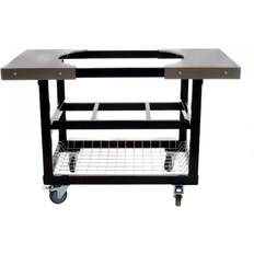 Primo Grillmøbler & Tilbehør Primo Grill Vogn with Basket w/SS Sideborde Junior 200