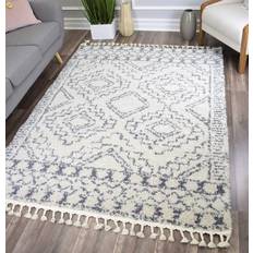 Carpets & Rugs CosmoLiving by Cosmopolitan Rugs America Moon Gray, Brown, White 96x"