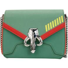 Loungefly Star Wars Boba Fett Cosplay Crossbody Bag - Green