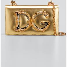 Dolce & Gabbana DG Girls Metallic Crossbody Bag