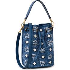 Azul Bolsos Cubo MCM Dessau Bucket Bag