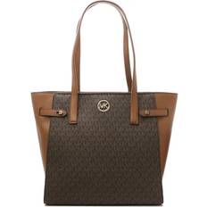 Michael Kors Carmen Large Zip Shoulder Bag - Brown