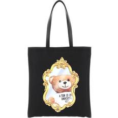 Moschino bag Moschino Teddy Bear-print Uld Skuldertaske - Sort