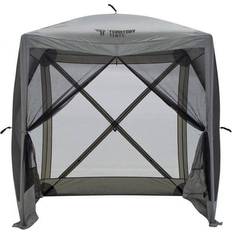 Screen tent Territory Tents Portable Screen Tent, Waterproof, UV-Resistant, Slate Grey