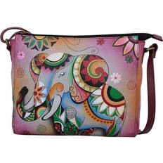 Slim Medium Crossbody 8334 - Retro Elephant