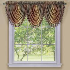 Orange Valances Achim Ombre Waterfall