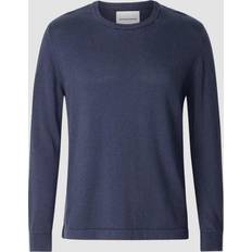 Shaping New Tomorrow Fine Knit Crewneck - Navy