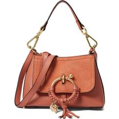 See by chloé shoulder bag See by Chloé Joan Mini Suede and Leather Shoulder Bag