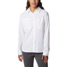 Columbia Vrouw Overhemden Columbia Ridge Utility Long Sleeve - Silver