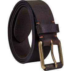 Timberland Men Belts Timberland Pro Men's 40mm Leather Belt - Dark Brown/Roller Buckley