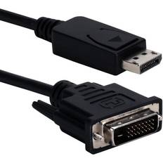 Qvs Qvs 15ft DisplayPort to DVI Cable First End: 1.1