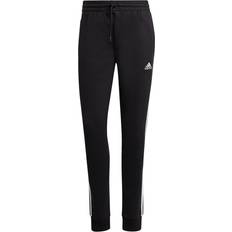 Adidas Mujer Pantalones Adidas Womens 3-Stripes Pants Slim - Black