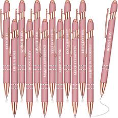 Pink Ballpoint Pens Zonon Inspirational Ballpoint Pen 12-pack