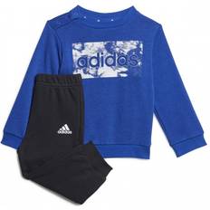 Bebé Chándales Adidas Infant Essentials Sweatshirt & Pants - Royal Blue/White (HM6602)