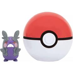 Pokemon clip n go Jazwares Pokemon Clip N Go Hangry Morpeko & Poké Ball