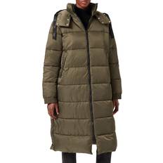 HUGO BOSS Favina1 Padded Jacket - Dark Beige