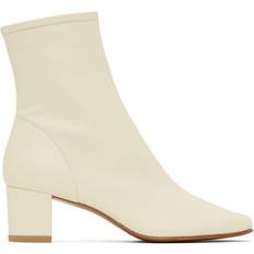 White Ankle Boots BY FAR Sofia