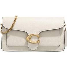 Coach Tabby Chain Clutch - Brass/Chalk