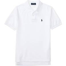 Polo Shirts Polo Ralph Lauren Big Boy's The Iconic Mesh Polo Shirt - White (323603252004-100)