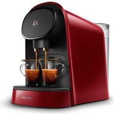 Philips Macchine a Capsule Philips L'Or Barista LM8012/51 Doppia Macchina Espresso A Capsule Rossa + 9 Capsule