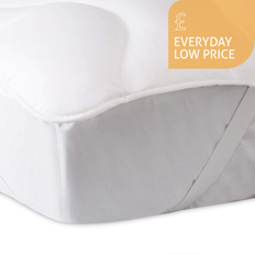 Fiber Bed Linen Spundown Mattress Cover White (56x55cm)