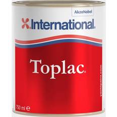 International Lackfärg Toplac, 0.75 liter off white