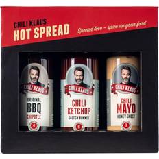 Chili klaus hot sauce Chili Klaus Chili Klaus Hot Spread 3-pack