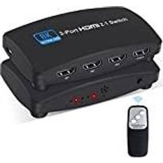 Hdmi 2.1 switch Nordic HDMI 2.1 Switch 4 til 1