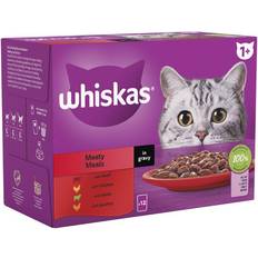 Whiskas cat food Whiskas Adult Wet Cat Food Pouches Meaty Meals