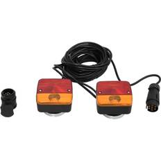 VidaXL Trailers vidaXL Trailer Lights 2 pcs Red 10.5x7.5x10 cm 12V Classic Bulb