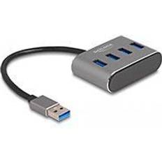 DeLock USB-keskukset DeLock 4 Portin USB 3.2 Gen 1 Keskitin