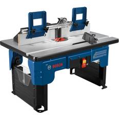 Table router Bosch RA1141 26 in x 16-1/2 in Laminated MDF Top Portable Jobsite Router Table