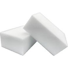 Melaminsvamp 10-pack Mirakelsvamp Melaminsvamp Fläckborttagare White Hård