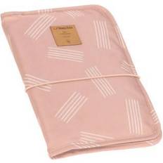 Kinderwagenzubehör Lässig Casual Changing Pouch Soft Stripes Rose