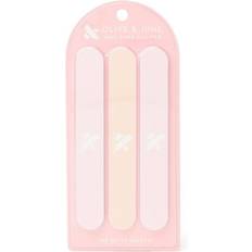 & June Emory Board Nail File Pack 3-Pack