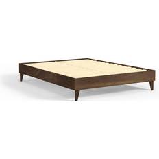 Solid wood bed frame king eLuxury Wood Bed Frame