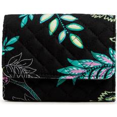 Vera Bradley Women Recycled Cotton RFID Compact Wallet Island Garden