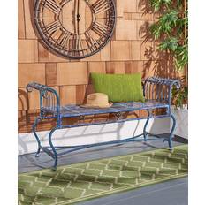 Blue Garden Benches Safavieh Brielle Patio Collection