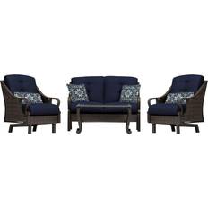 Blue Outdoor Lounge Sets Hanover Ventura Outdoor Lounge Set