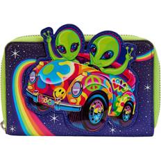 Lisa Frank: Cosmic Alien Ride Glow Zip Around Wallet