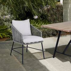 Metal Patio Furniture Armen Living Calica Rope